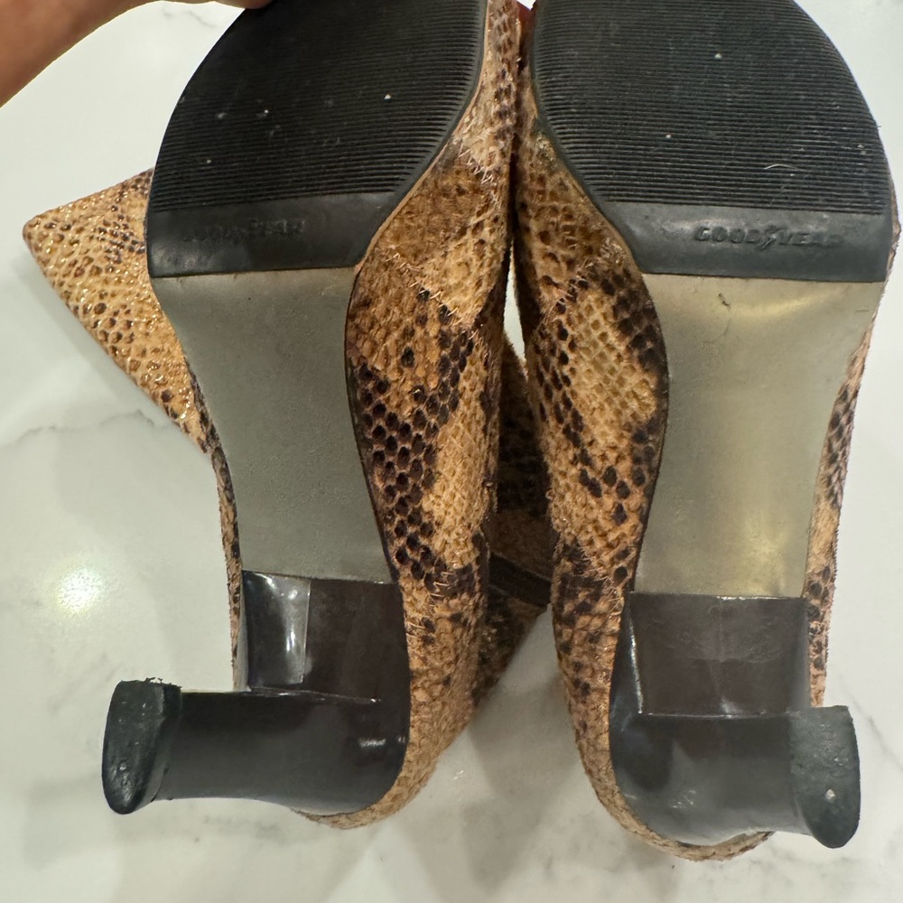 Carlos Santana Sunset snakeskin Knee Boots Sz. 7.5 Absolutely Gorgeous! - Picture 9 of 13